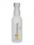 A bottle of Teichenné Peach Schnapps Liqueur Miniature
