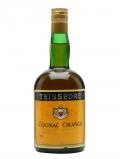 A bottle of Teissédre Cognac Orange Liqueur / Bot.1990s