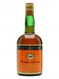 A bottle of Teissédre Mandarine Liqueur / Bot.1990s