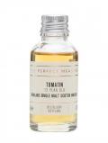 A bottle of Tomatin 12 Year Old Sample / Bourbon& Sherry Casks Highland Whisky