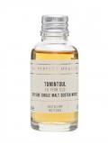A bottle of Tomintoul 16 Year Old Sample Speyside Single Malt Scotch Whisky