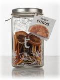 A bottle of Toque Citrus Mix Crystal Jar