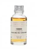 A bottle of Tormore 12 Year Old Sample Speyside Single Malt Scotch Whisky