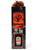 A bottle of Whisky Liqueurs Jagermeister Miniature Ski Hat Gift Set