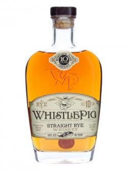 Whistle Pig 10 Year Old Rye Whiskey / 50% / 75cl