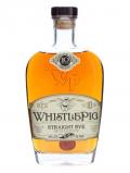 A bottle of Whistle Pig 10 Year Old Rye Whiskey / 50% / 75cl
