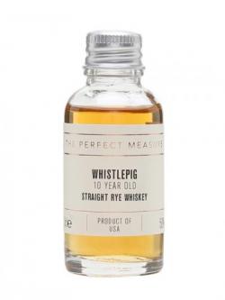 WhistlePig 10 Year Old Rye Whiskey Sample