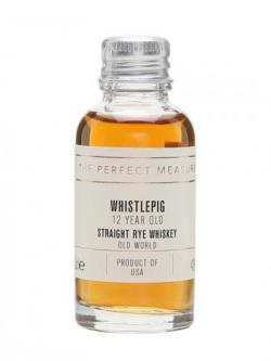 WhistlePig 12 Year Old Rye Whiskey Sample / Old World