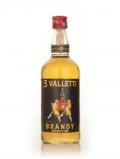 A bottle of Sarti 3 Valletti Brandy - 1970s