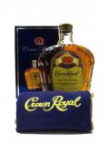 A bottle of Seagram Crown Royal 1980 S Bottling