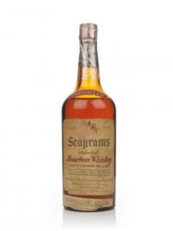 Seagram's Selected Bourbon Whiskey - 1940s