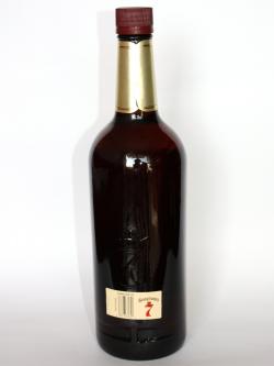 Seagram's Seven Crown Back side