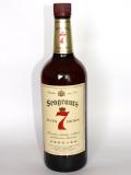 A bottle of Seagram's Seven Crown