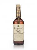 A bottle of Seagram’s V.O. 6 Year Old Canadian Whisky - 1972