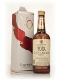 A bottle of Seagram’s V.O. 6 Year Old Canadian Whisky - 1980s