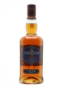 Singleton of Auchroisk Particular 1978 Speyside Whisky