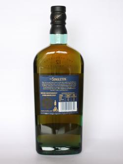 Singleton of Dufftown 12 year Back side