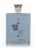 A bottle of Skin Gin (Blue)