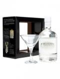 A bottle of Skinos Mastiha Liqueur Glass Pack