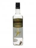A bottle of Skorppio Vodka
