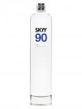 A bottle of Skyy 90 Vodka / 90 Proof