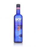 A bottle of Skyy Infusions Raspberry