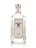 A bottle of Smirnoff Silver Private Reserve Vodka - 1980s