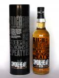 A bottle of Smokehead