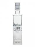 A bottle of Snow Leopard Vodka