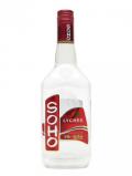 A bottle of Soho Lychee Liqueur