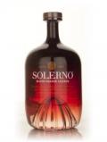 A bottle of Solerno Blood Orange Liqueur