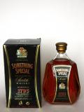 A bottle of Something Special Blended Whisky