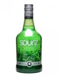 A bottle of Sourz Apple Liqueur