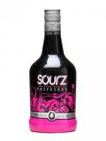 A bottle of Sourz Raspberry Liqueur