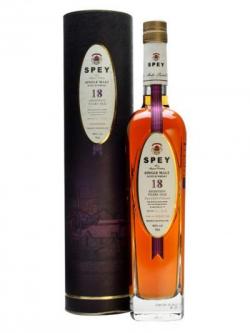 Spey 18 Year Old Single Malt Scotch Whisky