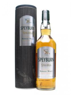 Speyburn 25 Year Old Speyside Single Malt Scotch Whisky