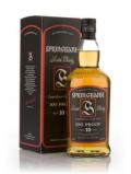 A bottle of Springbank 10 Year Old 100 Proof