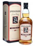 A bottle of Springbank 10 Year Old / 100 Proof / Old Presentation Campbeltown Whisky