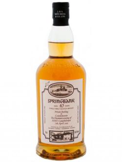 Springbank 10 Year Old HMS Campbeltown 2011