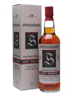 Springbank 12 Year Old / 100 Proof / Bot.1990s Campbeltown W