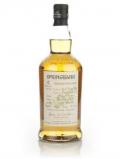 A bottle of Springbank 12 Year Old Calvados Wood Finish