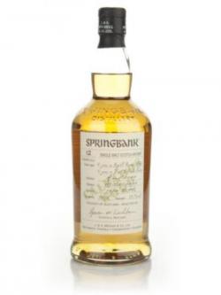 Springbank 12 Year Old Calvados Wood Finish