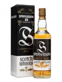 Springbank 15 Year Old / Bot.1990s Campbeltown Whisky