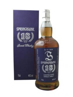 Springbank 18 Year Old (Old Edition)