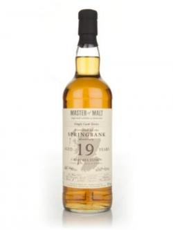 Springbank 19 Year Old Cask 129 - Single Cask (Master of Malt)