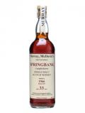A bottle of Springbank 1966 / 33 Year Old / Sherry Cask Campbeltown Whisky