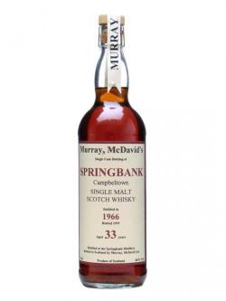 Springbank 1966 / 33 Year Old / Sherry Cask Campbeltown Whisky