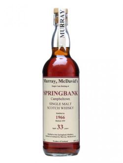 Springbank 1966 / 33 Year Old / Sherry Cask Campbeltown Whisky