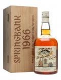A bottle of Springbank 1966 / Local Barley / Cask #472 Campbeltown Whisky