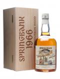 A bottle of Springbank 1966 / Local Barley / Cask #475 Campbeltown Whisky